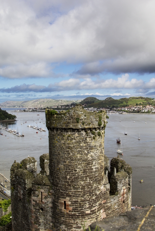 Conwy Wales May 2014